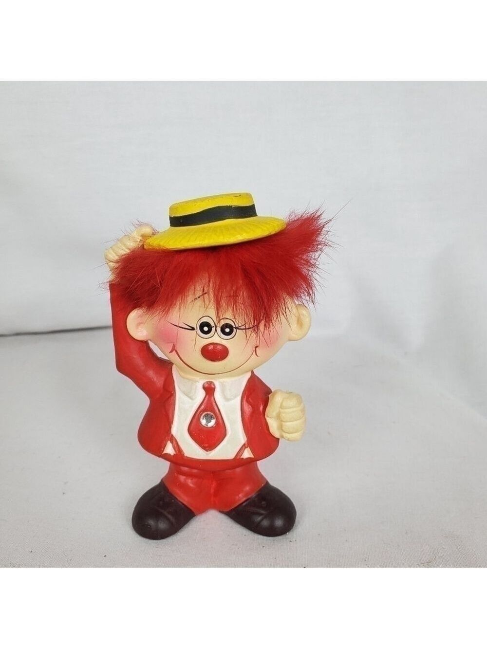Vtg Enesco Capricious Characters Red figurine